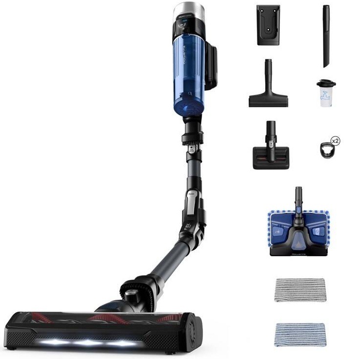 Tyčový vysávač Rowenta RH20C7WO X-Force Flex 9.60 Auto Animal Aqua 4 v 1, 100 AW