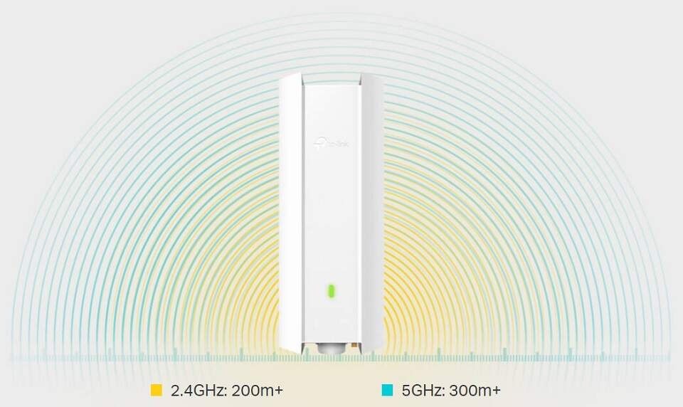 Prístupový bod (AP) TP-Link EAP650-Outdoor biely Prístupový bod (AP) TP-Link EAP650-Outdoor biely