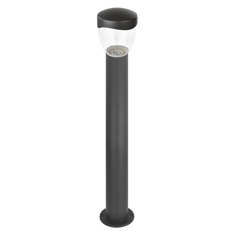 Svietidlo vonkajšie EMOS ZGA0C0P, E27, IP44, MAX 15W, 80 cm antracitová farba