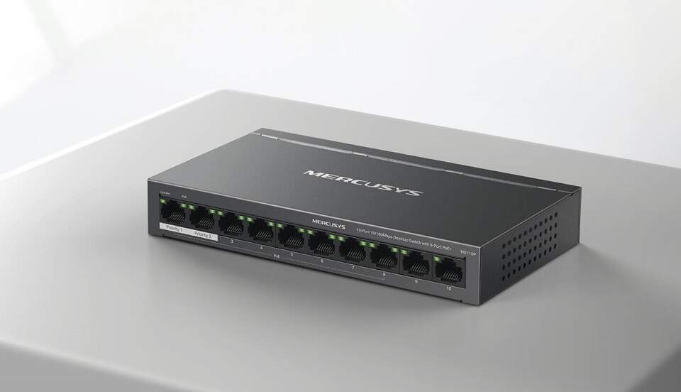 Switch Mercusys MS110P Switch Mercusys MS110P
