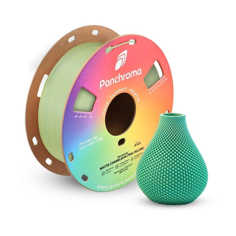 Filament Polymaker Panchroma PLA Dual Matte Chameleon - zelený