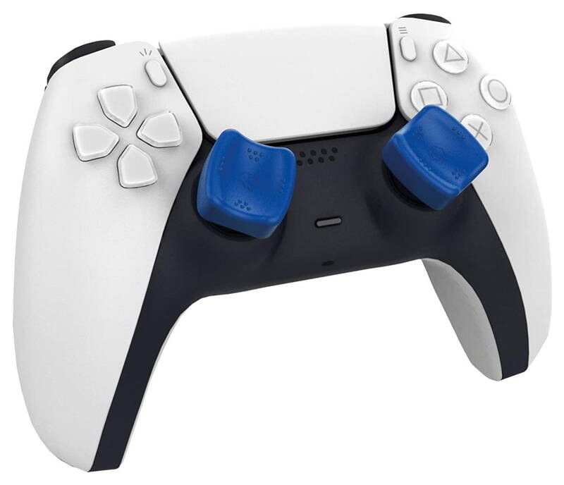Opierky pre palce Gioteck SNIPER pre gamepad PS5 modré Gioteck SNIPER pro gamepad DualSense