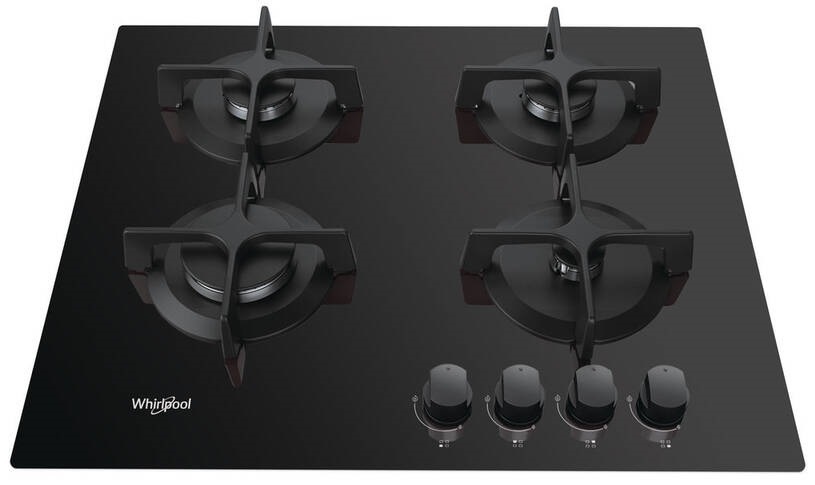 Plynová varná platňa Whirlpool GOB 616/NB čierna Plynová varná platňa Whirlpool GOB 616/NB čierna