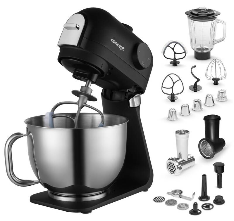 Kuchynský robot Concept RM7500 ELEMENT DIGI BLACK Kuchynský robot Concept RM7500 ELEMENT DIGI BLACK