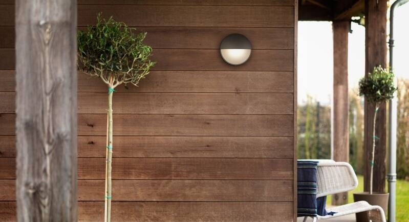 Nástenné svietidlo Philips Capricorn, LED - antracitové Nástenné svietidlo Philips Capricorn, LED - antracitové
