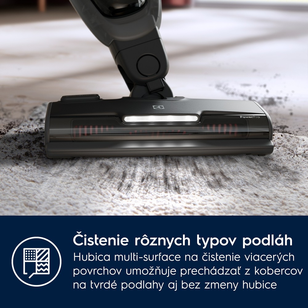 Tyčový vysávač Electrolux 500 Clean ES52CB18SH Tyčový vysávač Electrolux 500 Clean ES52CB18SH