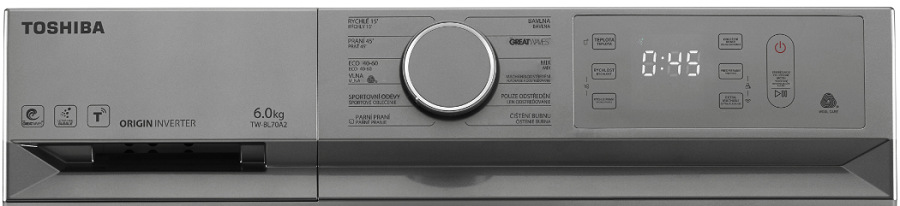 Práčka Toshiba TW-BL70A2CZ(SS) strieborná TOSTWBL70A2CZSS