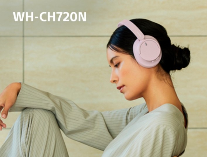 Slúchadlá Sony WH-CH720N ružová Slúchadlá Sony WH-CH720N