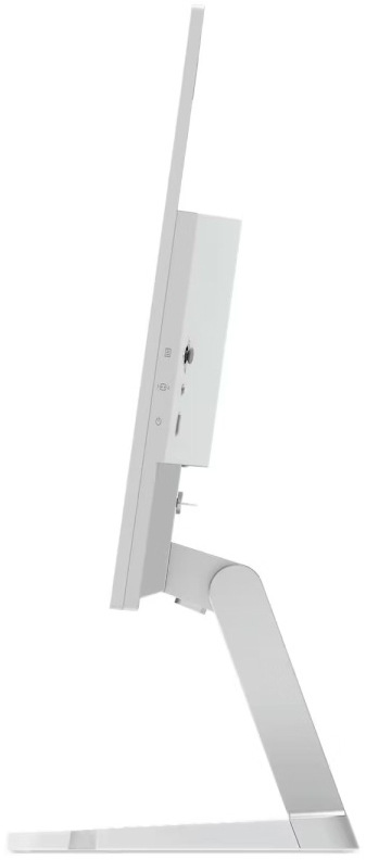 Monitor Lenovo L27-45 sivý Bočný detail monitora Lenovo L27-45 s praktickým stojanom