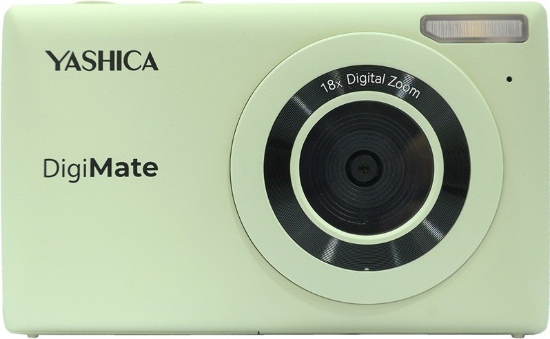 Kompaktný fotoaparát Yashica DigiMate, zelená farba