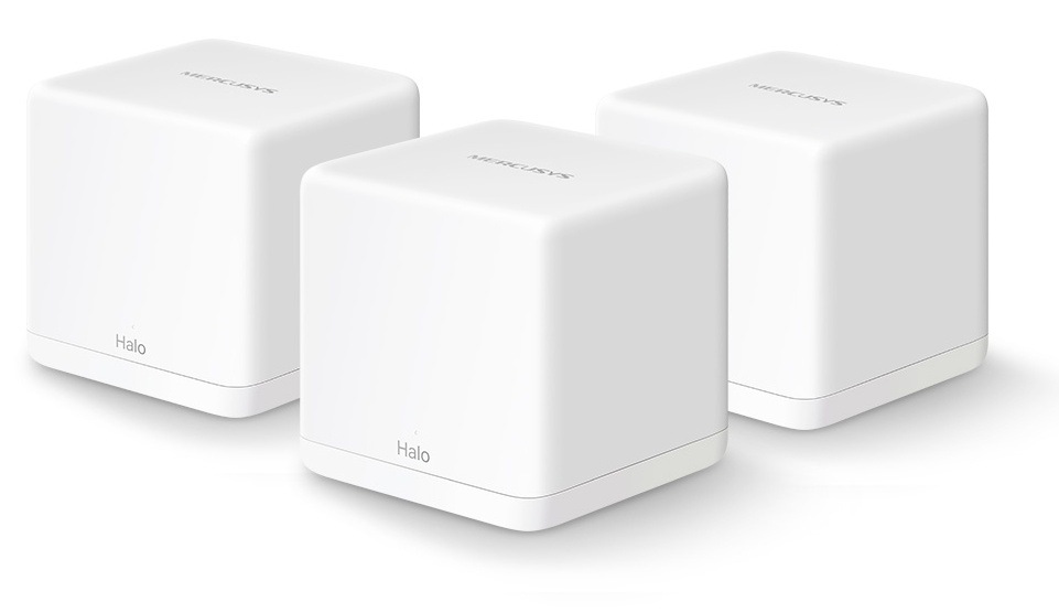 Kompletný Wi-Fi systém Mercusys Halo H30G (3-pack) Kompletný Wi-Fi systém Mercusys Halo H30G (3-pack)