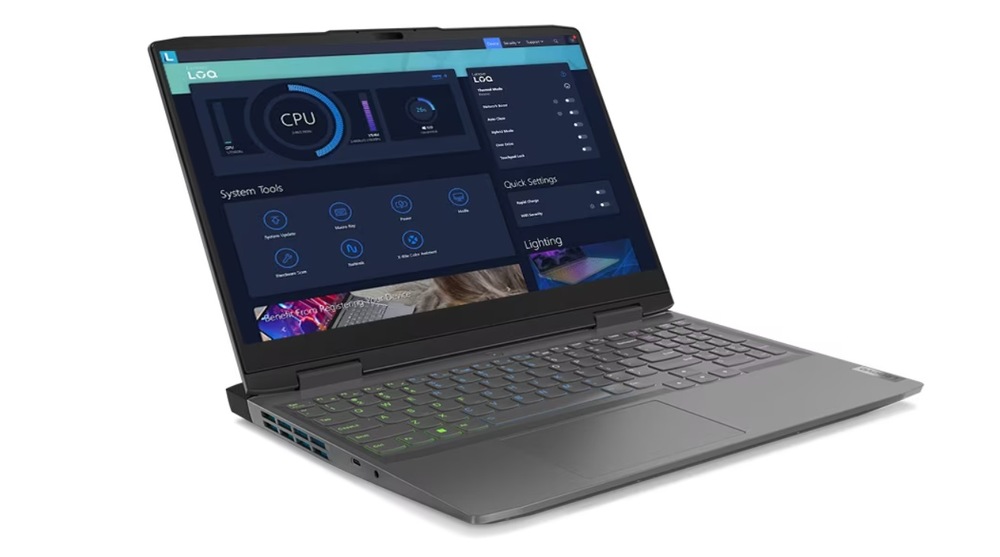 Notebook Lenovo LOQ 15IAX9I sivý