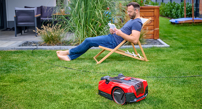 Robotická kosačka Einhell FREELEXO CAM PLUS 600 Einhell kosačka