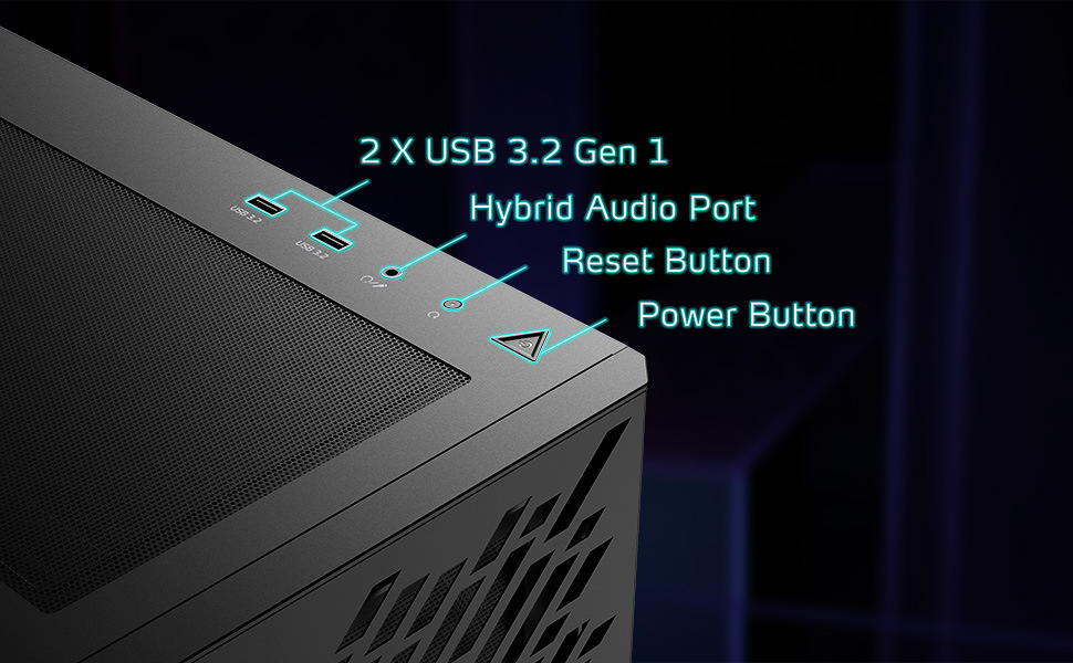 Case ADATA XPG Valor AIR čierna
