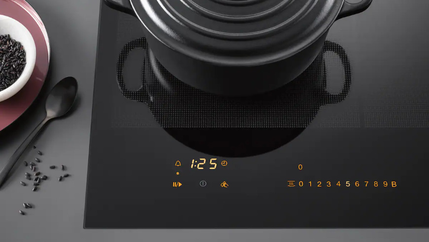 Sklokeramická varná doska Miele KM 6520 FL čierna Sklokeramická varná doska Miele KM 6520 FL čierna