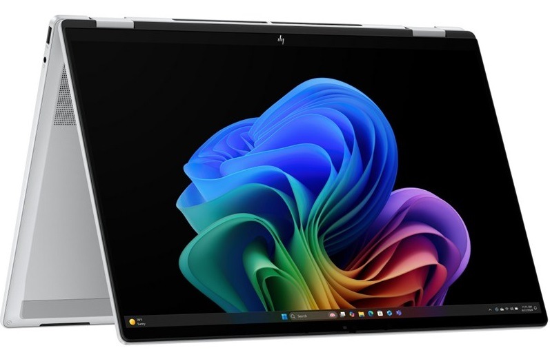 Notebook HP OmniBook X Flip NG AI 16-as0433nc + Game Pass předplatné na 3 měsíce strieborný Notebook HP OmniBook X Flip NG AI 16-as0433nc v polohe stanu