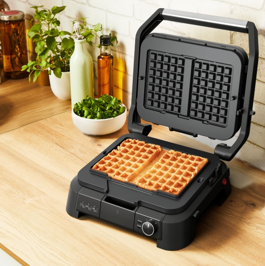 Gril Tefal GC517DE0 SuperGrill 4v1 čierny/nerez