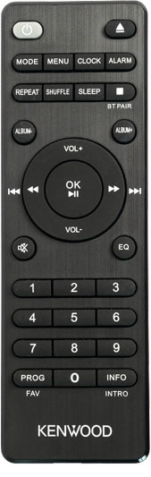 Mikro HiFi systém KENWOOD M-822DAB čierny/biely KENWOOD M-822DAB