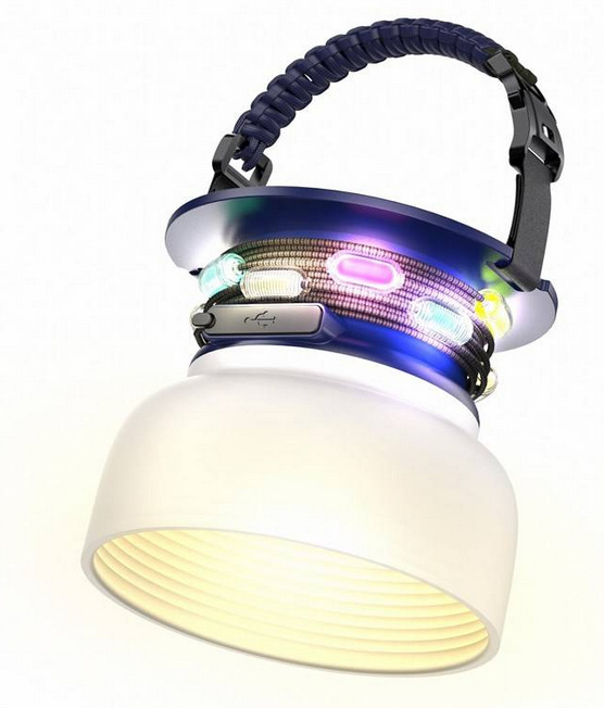 IMMAX solárny s integrovaným RGB LED svetelnou reťazou (08493L)