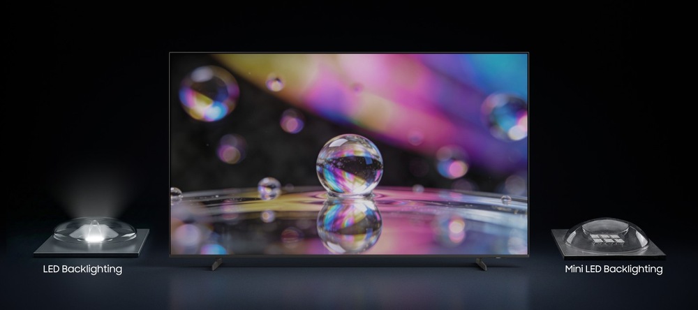 Televízia Samsung SAMUE50M70H projekcia obrazu na plochu