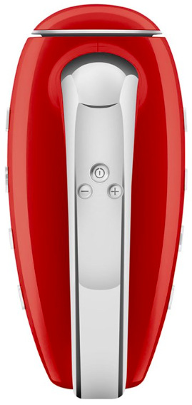 Ručný šľahač Smeg 50's Retro Style HMF01RDEU, červený