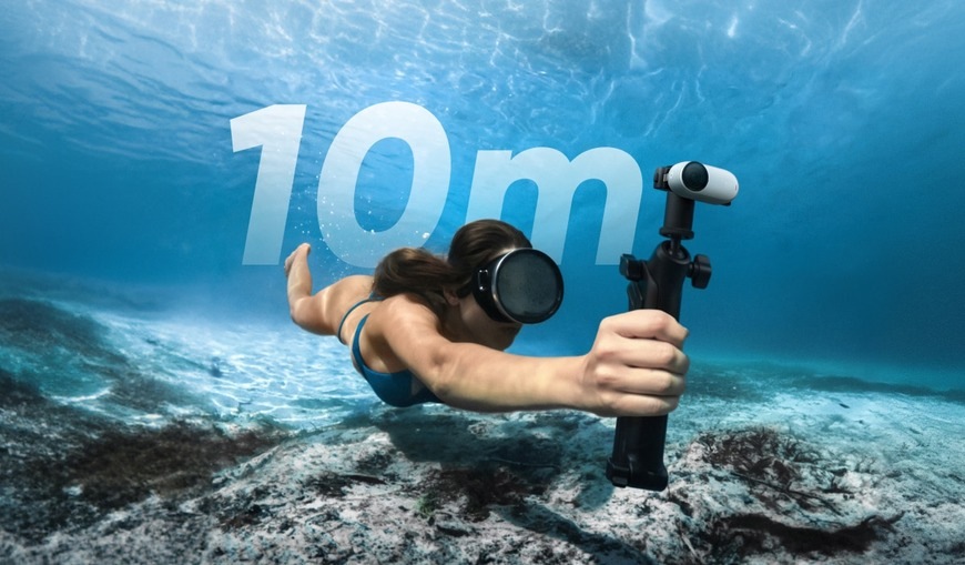 Outdoorová kamera Insta360 GO 3S - 128GB biely Insta360 GO 3S – 128 GB, biela