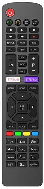 Diaľkový ovládač Philips na TV LG