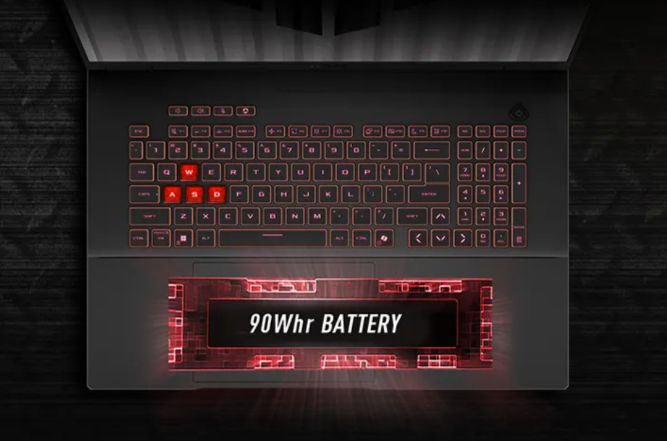 Notebook Asus TUF Gaming A18 sivý