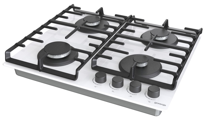Plynová varná platňa Gorenje Advanced GT642AXW BigSurface biela Gorenje GT642AXW