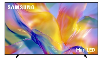 Televízia Samsung UE100M90H s farebnou textúrou na obrazovke