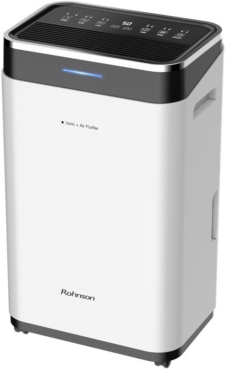 Odvlhčovač Rohnson R-9575 Ionic + Air Purifier čierny/biely