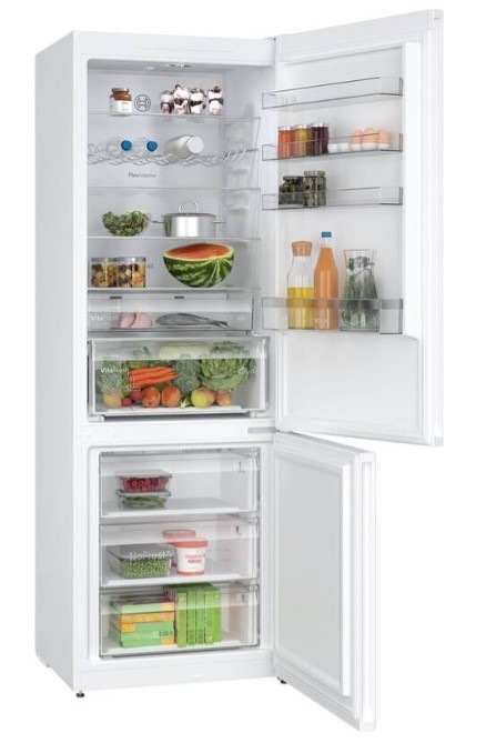 Chladnička s mrazničkou Bosch Serie 4 KGN497WDF PerfectFit biela