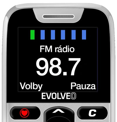 Evolveo EasyPhone, biela