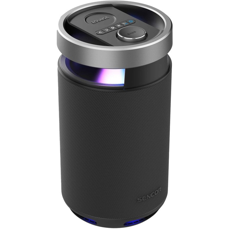 Prenosný reproduktor Sencor RESONEX LOUNGE s výkonom 130 W pre silný dynamický zvuk