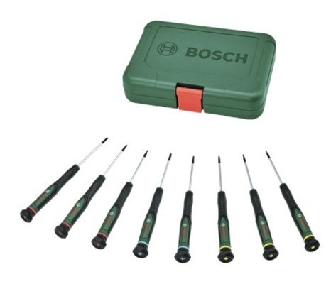 Súprava skrutkovačov Bosch z kvalitnej ocele S2, ergonomické rukoväte