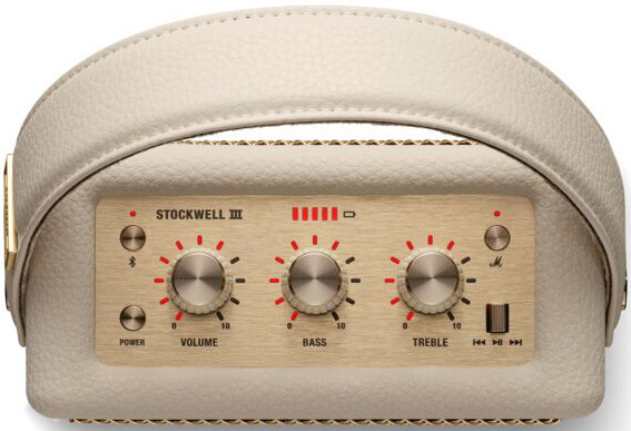 Prenosný reproduktor Marshall Stockwell III Cream krémový Prenosný reproduktor Marshall Stockwell III, Cream