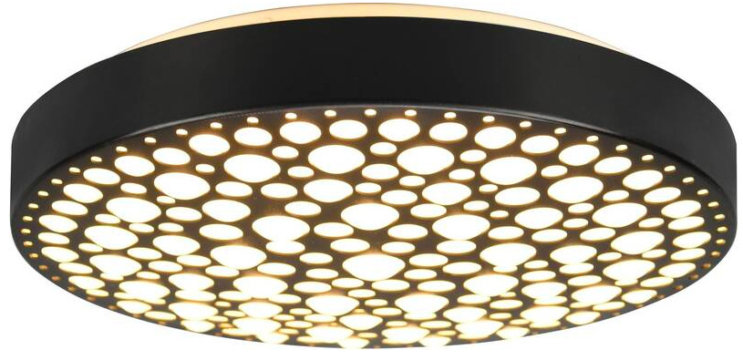LED stropné svietidlo Reality Chizu čierne Stropné svietidlo Reality Chizu - čierne
