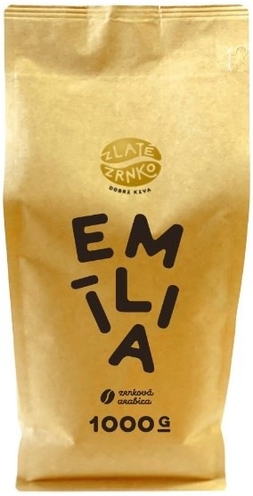 Káva zrnková Zlaté Zrnko Emília 1 kg