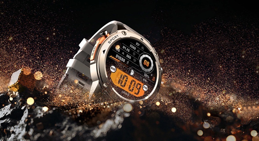 Inteligentné hodinky Aligator Watch GPS čierne