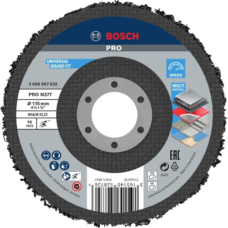 Leštiaci kotúč Bosch PRO, priemer 115 mm
