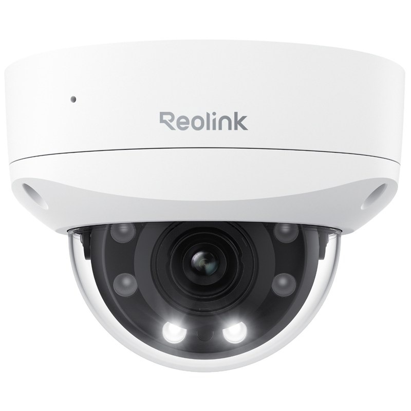 IP kamera Reolink P437 PoE v bielom prevedení sa hodí do akéhokoľvek vnútorného aj vonkajšieho priestoru