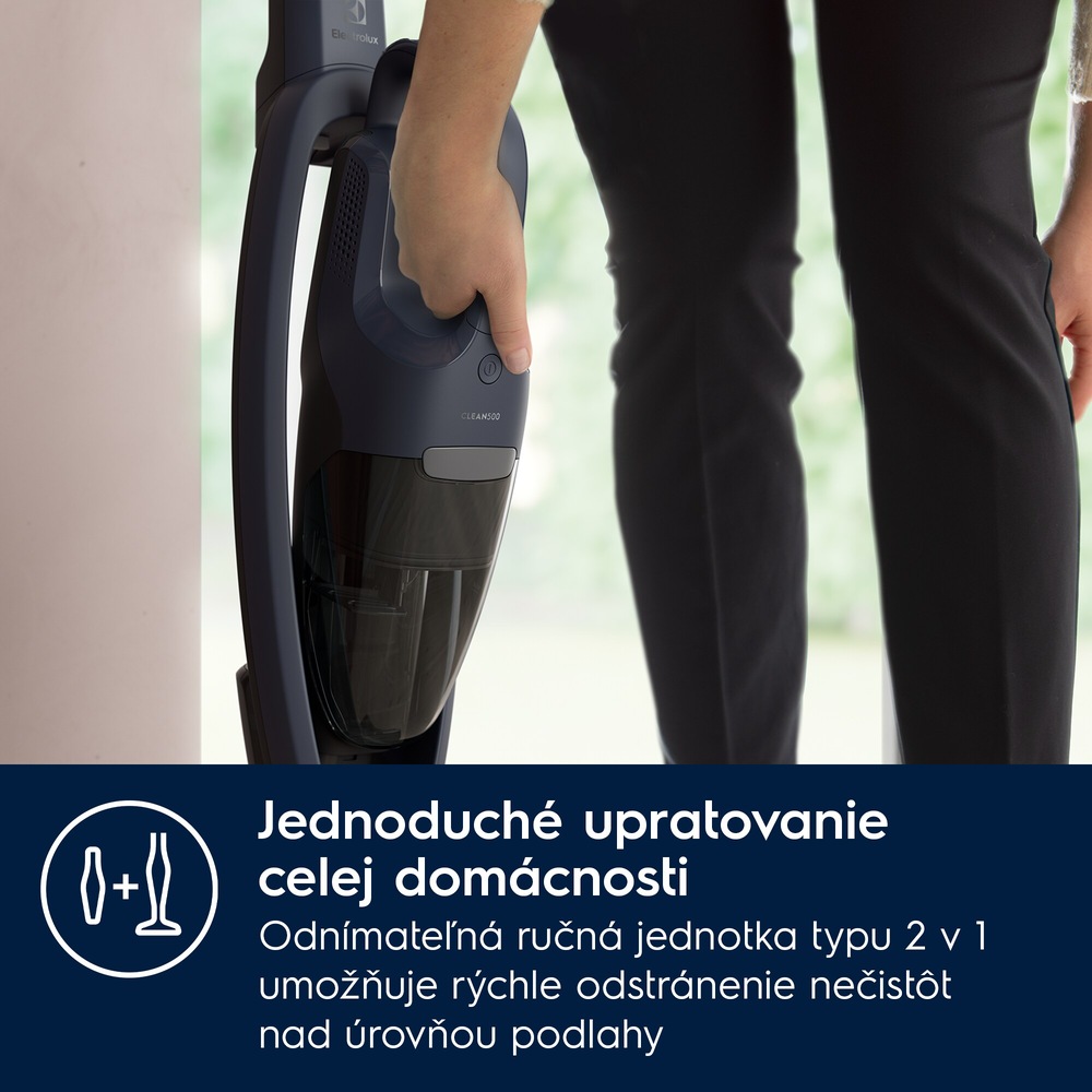 Tyčový vysávač Electrolux 500 Clean ES52CB21DB Tyčový vysávač Electrolux 500 Clean ES52CB21DB