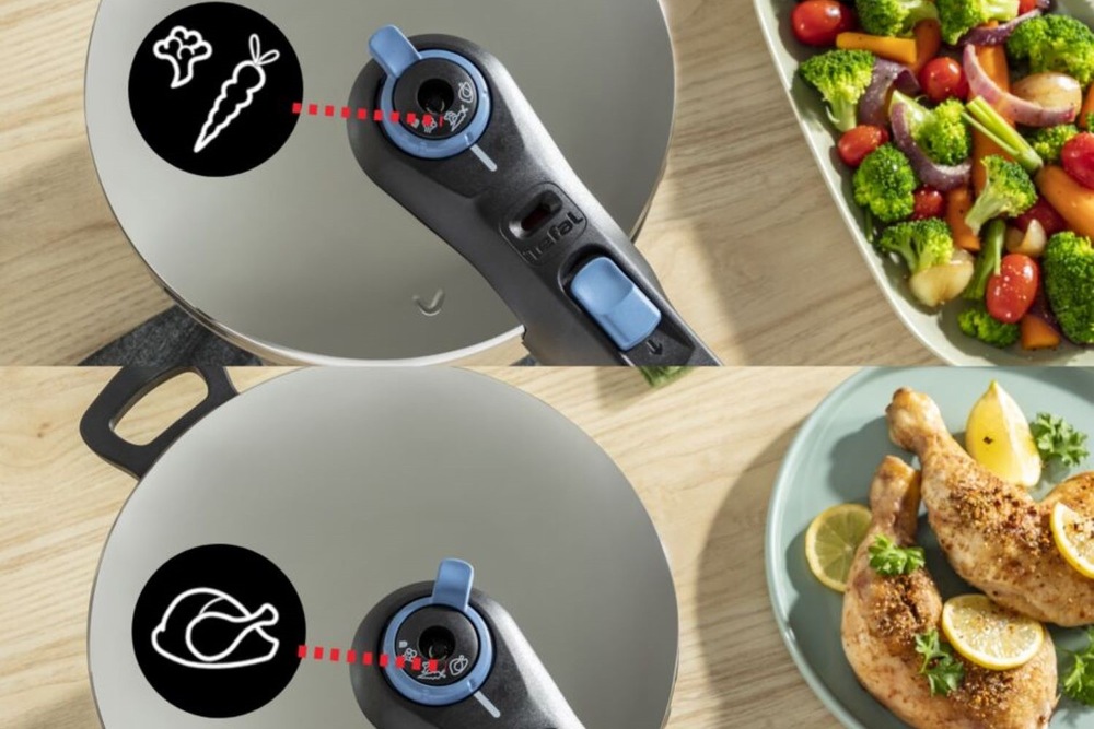 Tlakový hrniec Tefal Secure Trendy P2580402, 4 l nerez