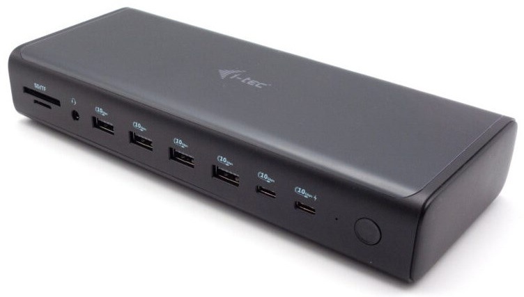 Dokovacia stanica i-tec Universal 4K Display, Power Delivery 140W čierna