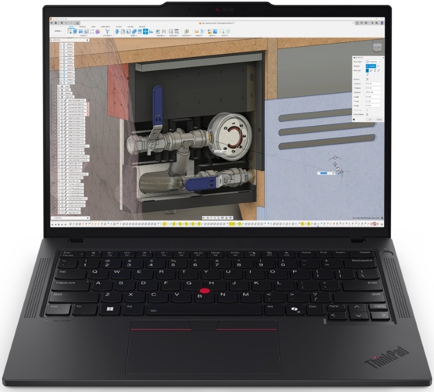 Notebook Lenovo ThinkPad P14s Gen 6 čierny Ukážka vizualizácie na laptope Lenovo ThinkPad P14s Gen 6″ width=