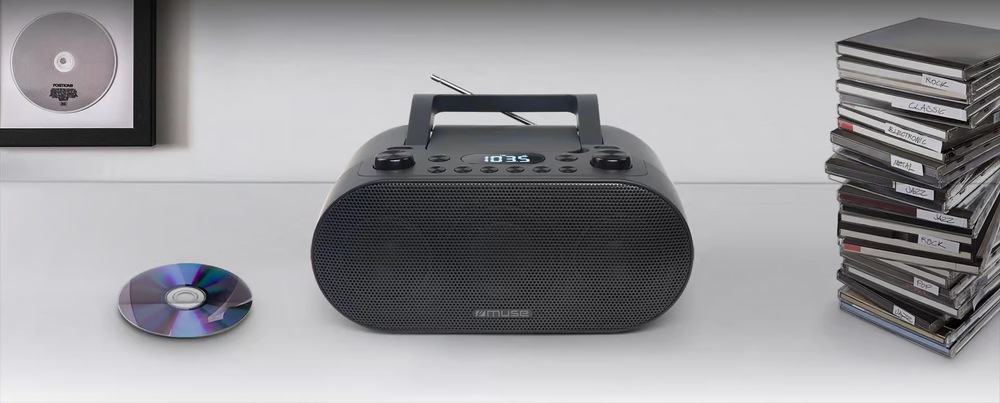 Rádioprijímač CD MUSE M-35BT využijete naozaj dosýtosti.