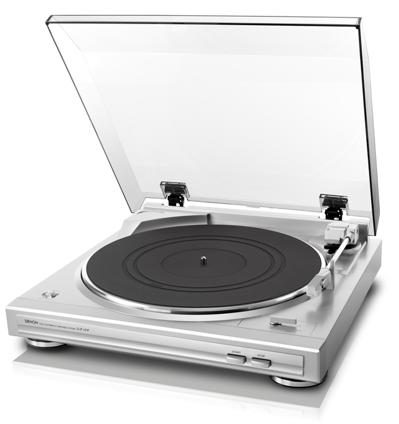 Gramofón Denon DP-29F strieborný