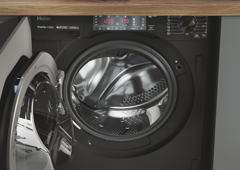 Vstavaná práčka Haier Series 4 HWQ90B416FWBB-S