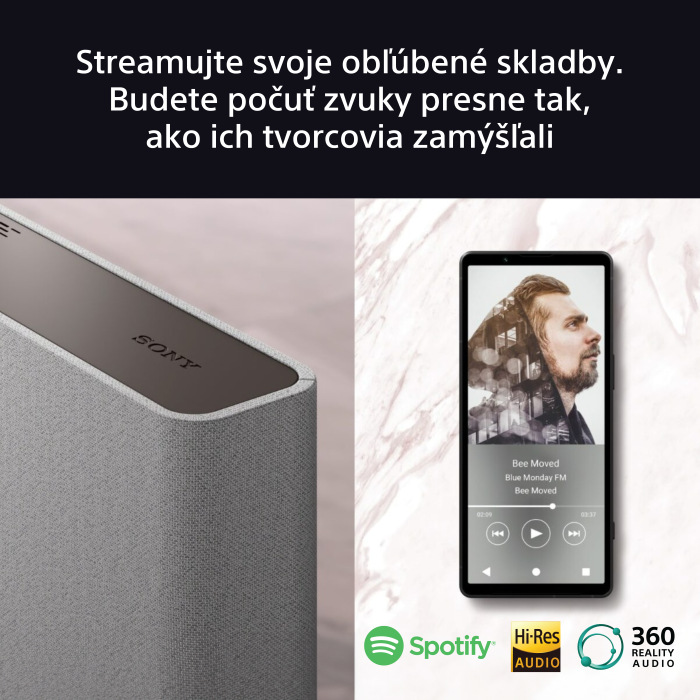 Soundbar Sony BRAVIA Theatre Quad čierny/sivý Soundbar SonyHT-A9M2 Theatre Quad