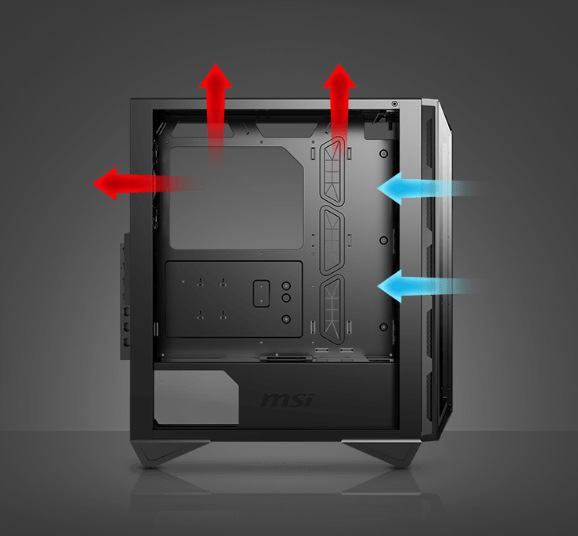 Case MSI MPG GUNGNIR 110R biela Case MSI MPG GUNGNIR 110R biela